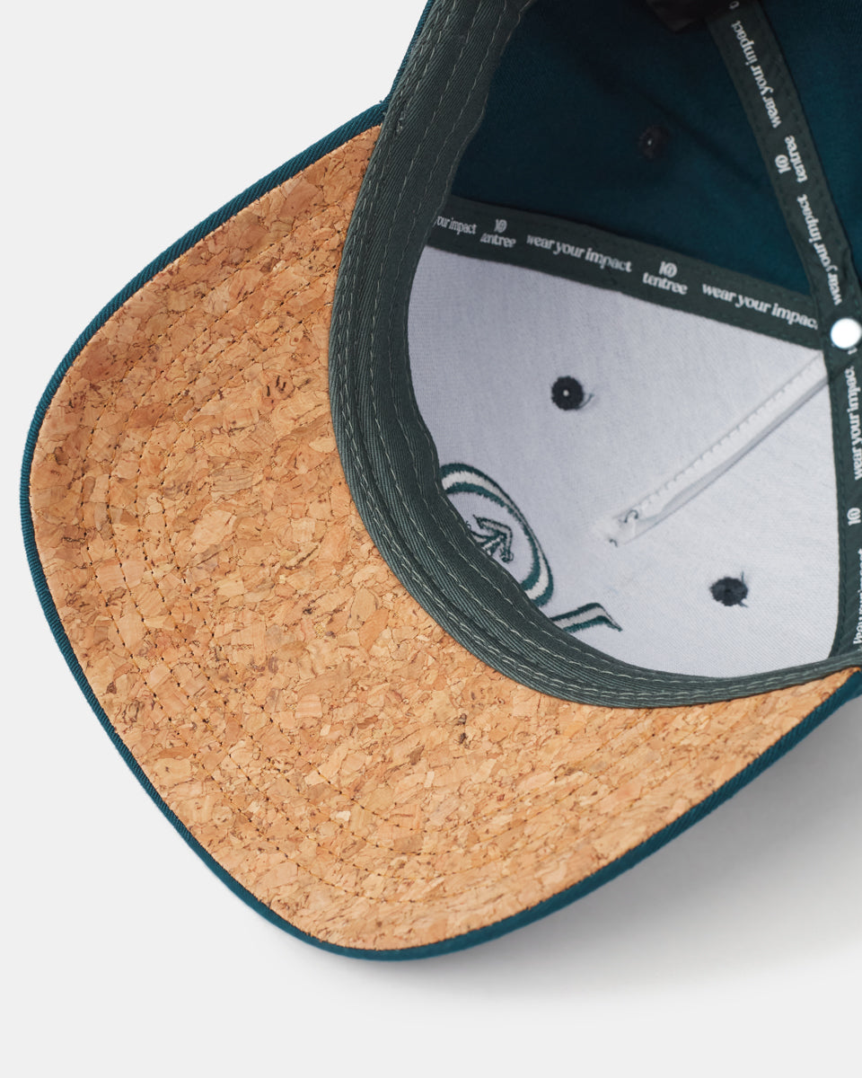 Altitude-Ready Logo Cork Brim Snap-Back Hat for Everyday Adventures