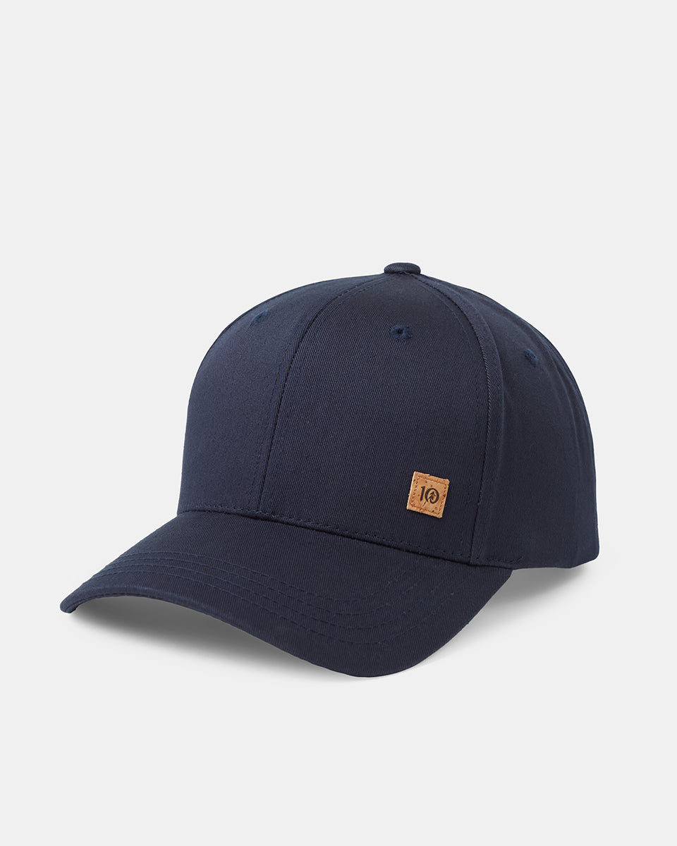 100% Organic Cotton Pre - curved Cork Icon Elevation Hat for Sunny Outdoor Days