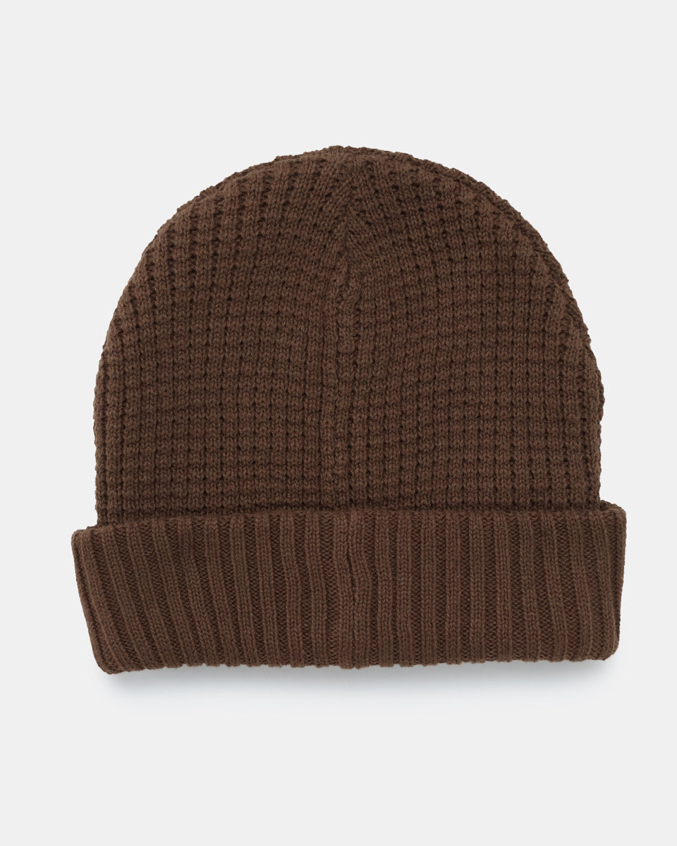 Breathable Organic Cotton Cork Patch Beanie for Cold Weather