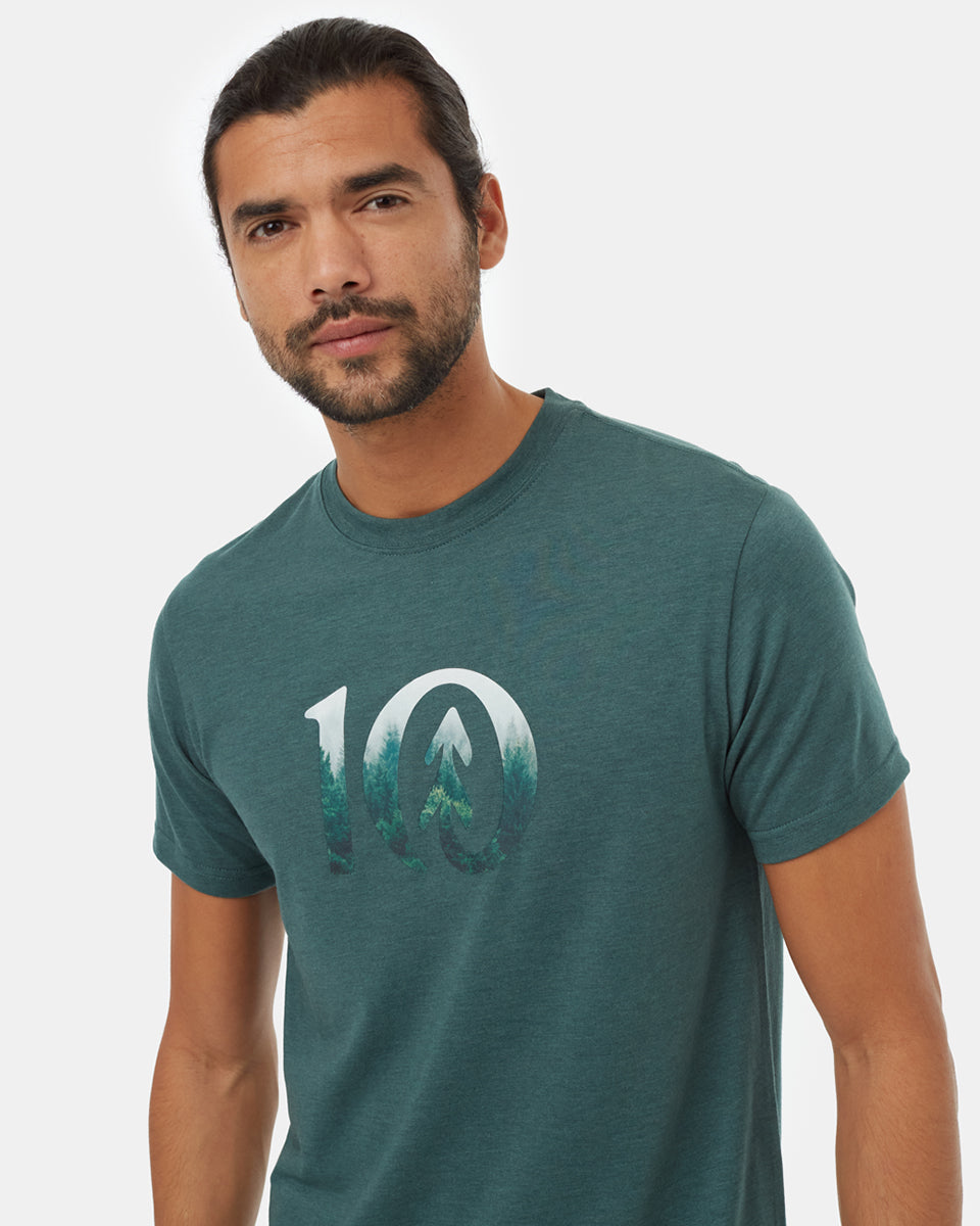 Sustainable Photo Forest Logo Classic T-Shirt for Conscious Wearers