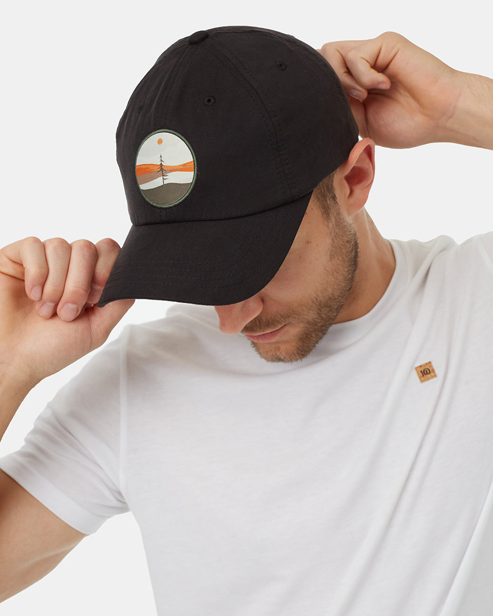 Unisex Embroidered Artist Peak Cap Featuring Indigenous Artwork