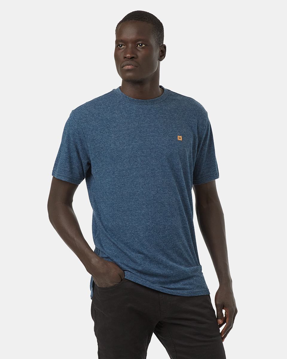 High - Quality Hemp Step Hem Casual T - Shirt for Outdoor Activities