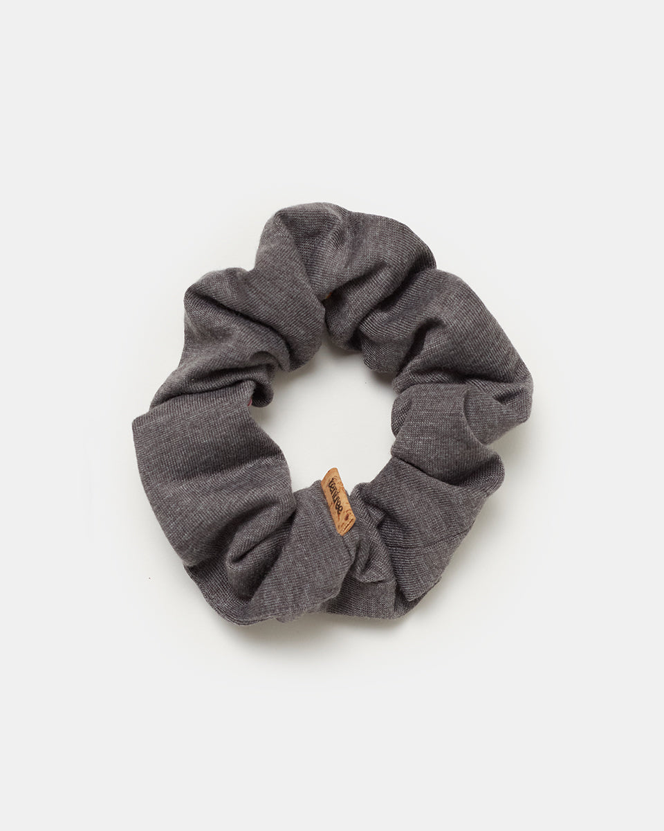 Eco-Friendly Upcycled TreeBlend Fabric Hair Scrunchies for Fashionable Hairstyles