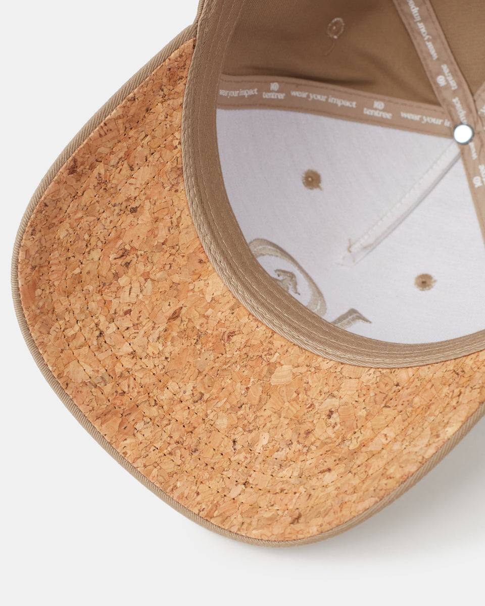 Logo Cork Brim Adventure Altitude Snap - Back Hat for Everyday Use