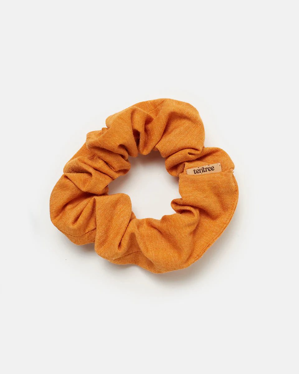 Eco-Friendly Upcycled TreeBlend Hair Scrunchies for Stylish Ponytails and Buns