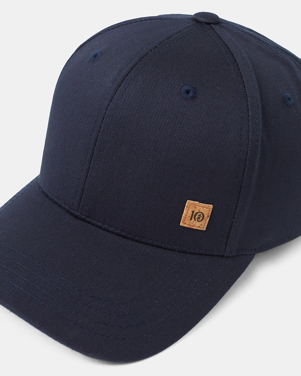 100% Organic Cotton Pre - curved Cork Icon Elevation Hat for Sunny Outdoor Days