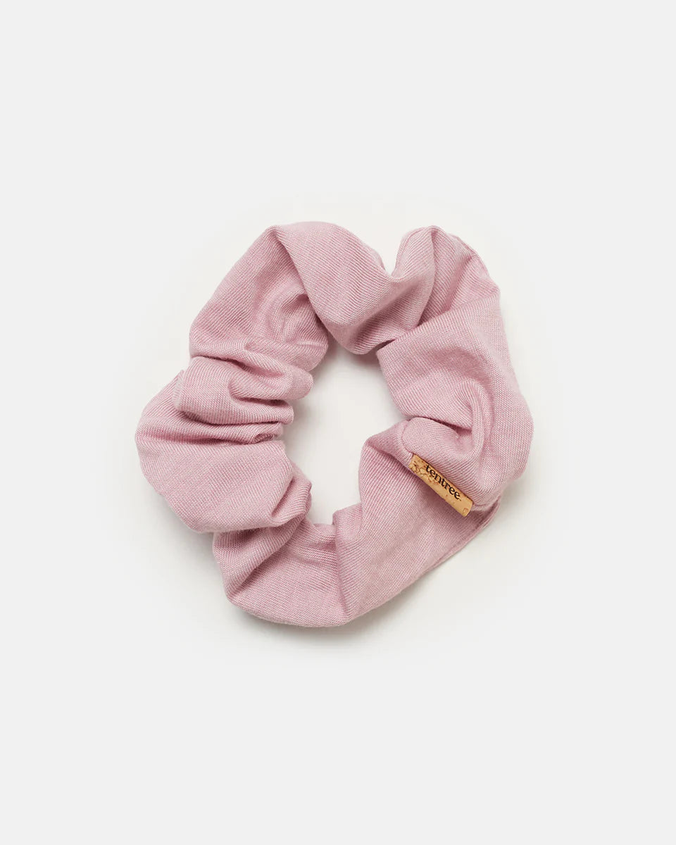Eco-Friendly Upcycled TreeBlend Hair Scrunchies for Stylish Ponytails and Buns