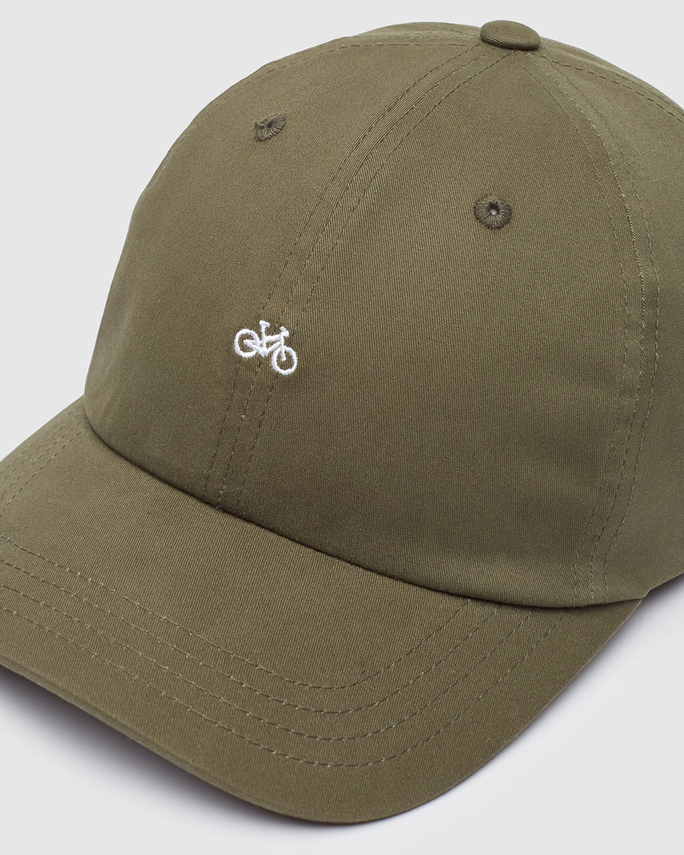 Organic Cotton Daily Wear Peak Bike Dad Hat