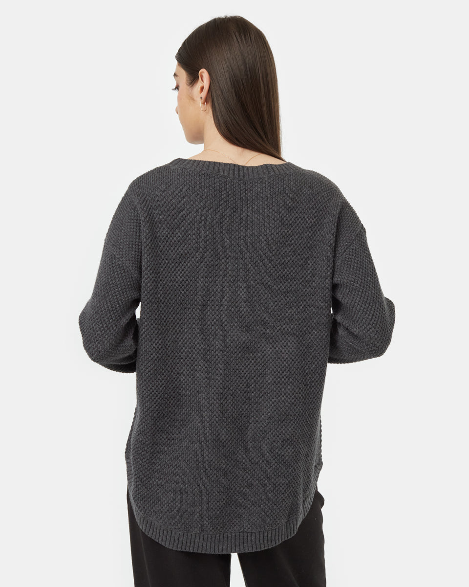 Eco-Friendly Broughton Crewneck Sweater for Chilly Spring Days