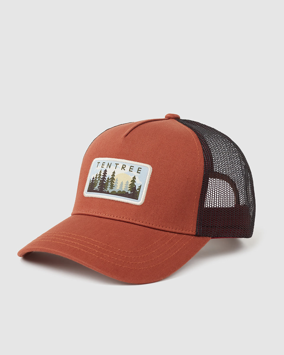 High - Profile Organic Cotton Altitude Hat for Sunny Forest Days