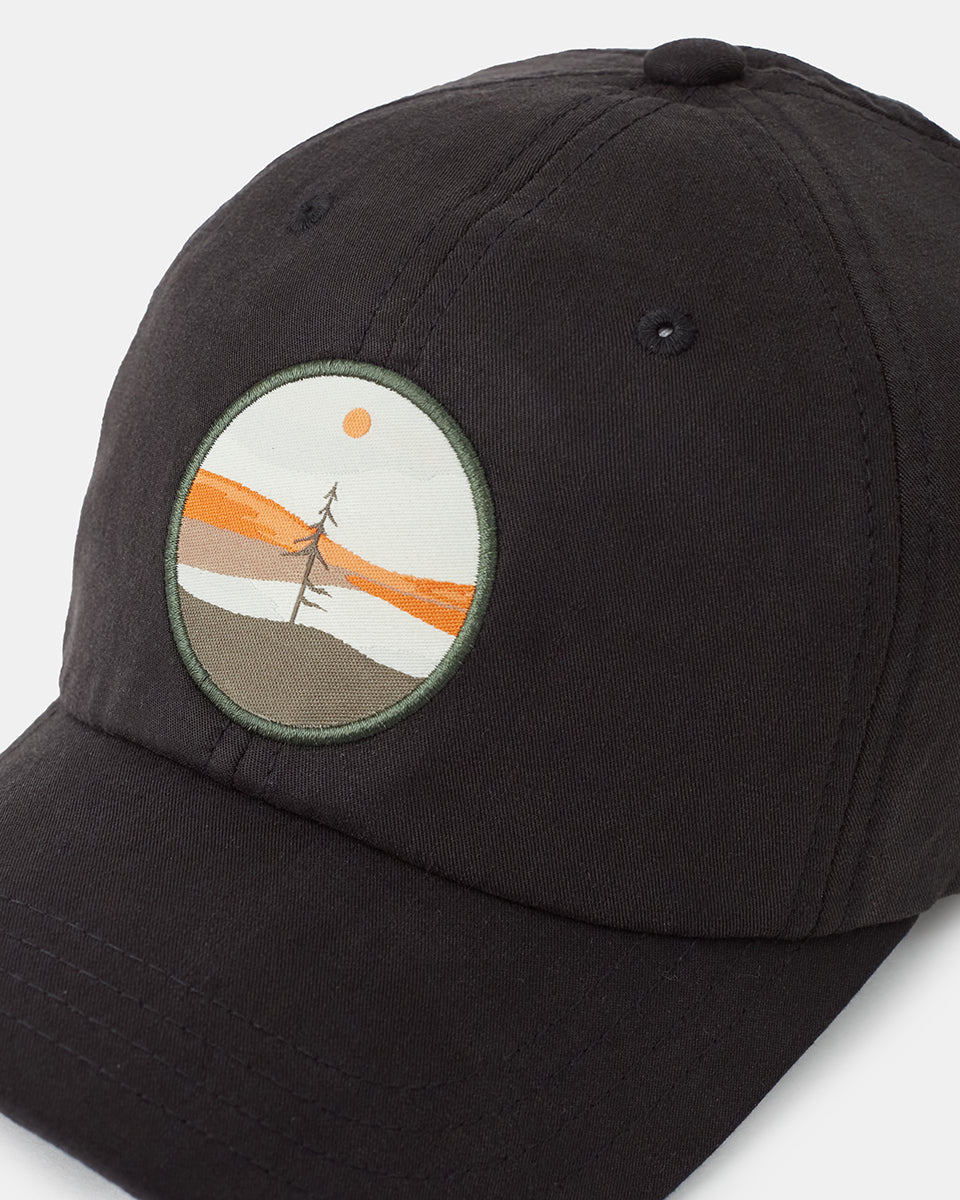 Unisex Embroidered Artist Peak Cap Featuring Indigenous Artwork