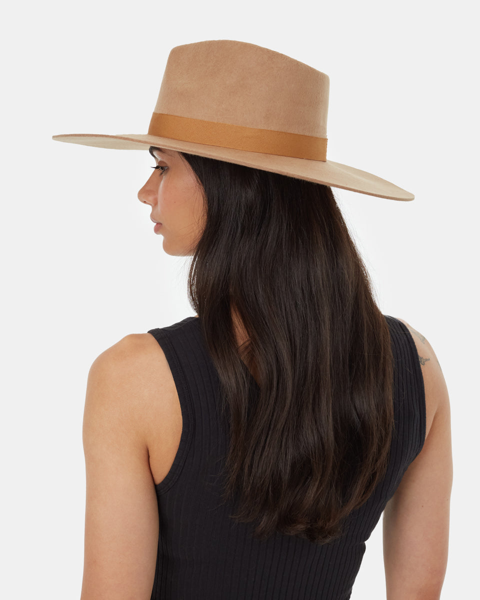 Eco - Friendly Taylor Recycled Wool Rancher Hat