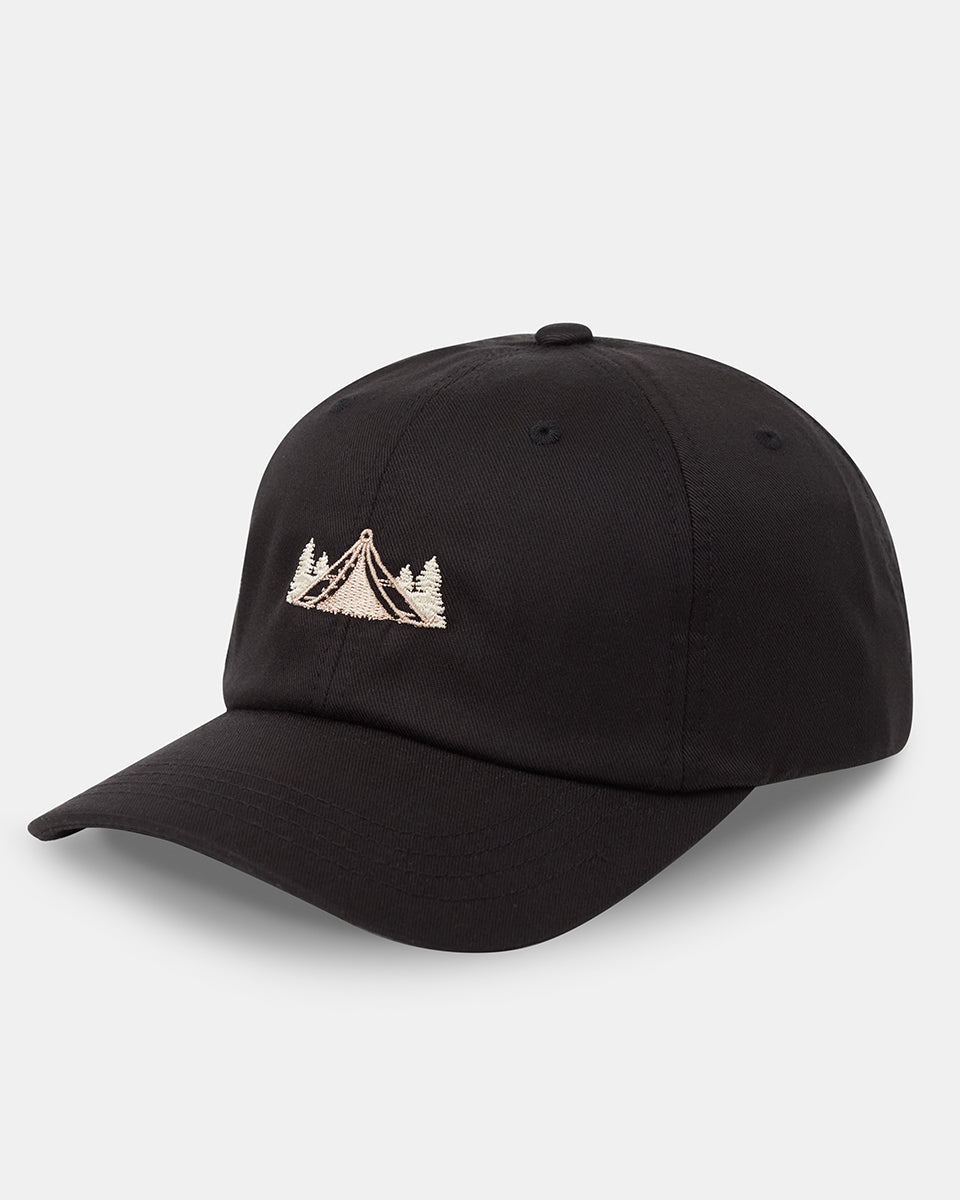 Sustainable Outdoor Camping Graphic Peak Hat