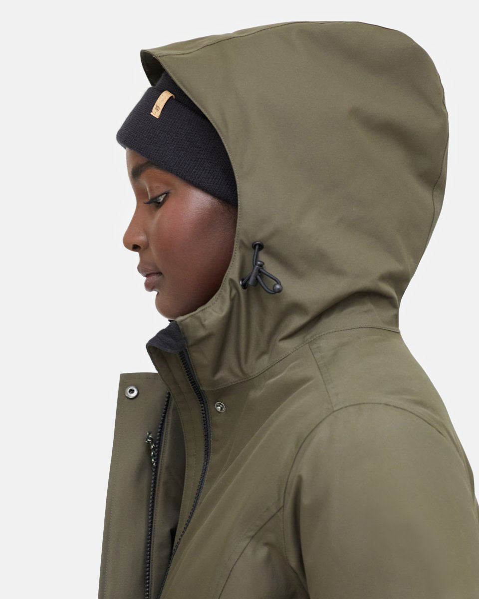 Eco-Friendly Daily Sustainable Winter Parka Jacket