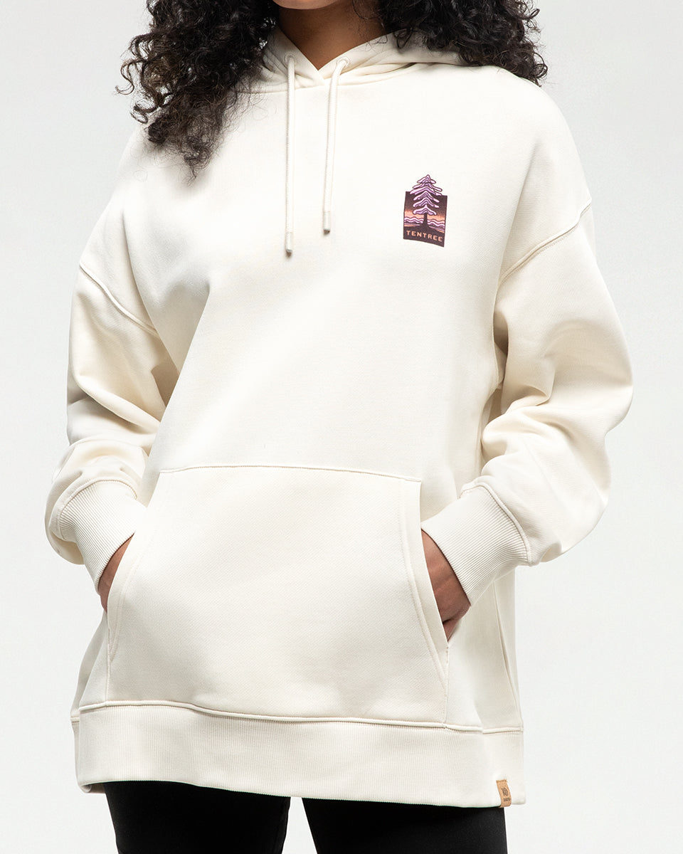Oversized Comfortable Emerald Edge Graphic Hoodie for Adventure