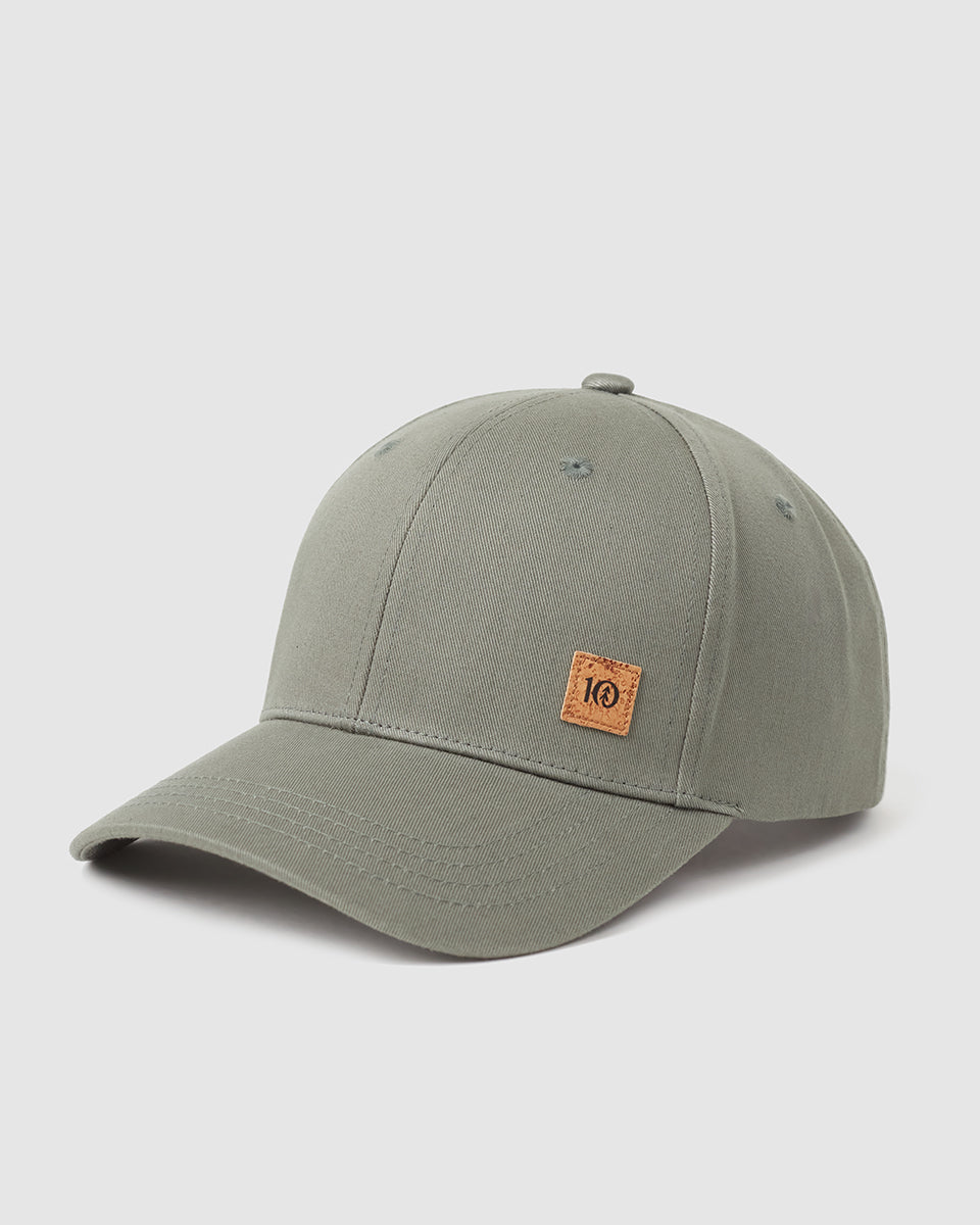 Breathable Organic Cotton Cork Icon Pre - curved Elevation Hat for Sunny Days