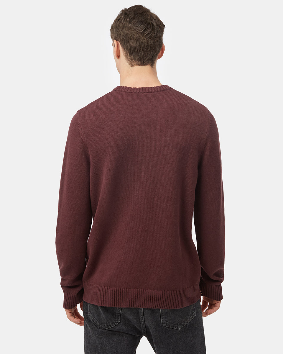 Organic Cotton Highline Comfortable Crew Sweater