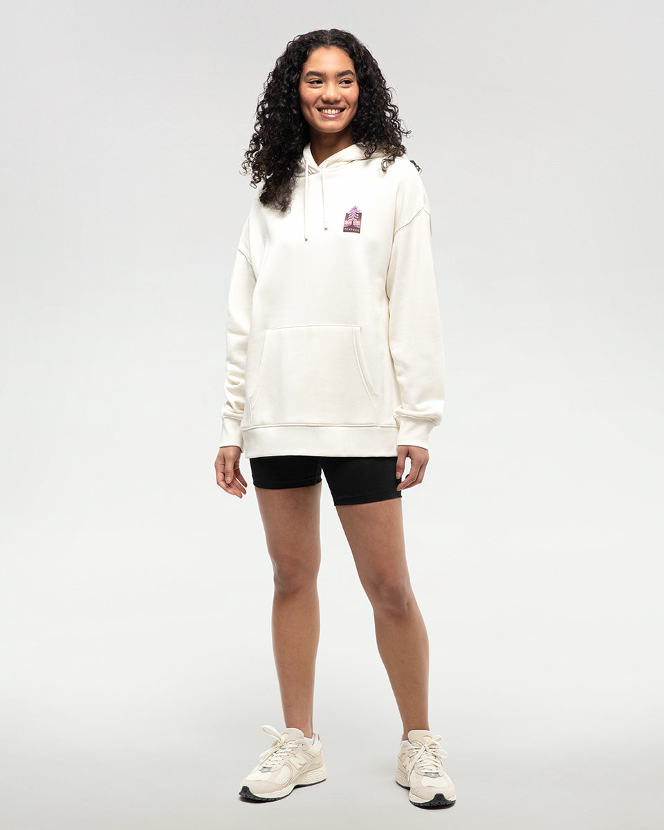 Oversized Comfortable Emerald Edge Graphic Hoodie for Adventure