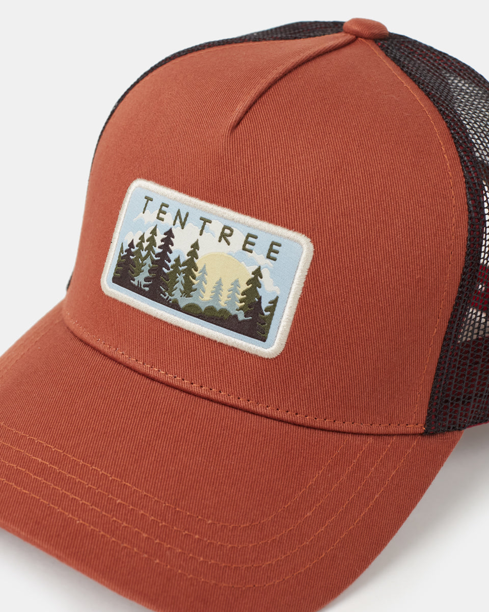 High - Profile Organic Cotton Altitude Hat for Sunny Forest Days
