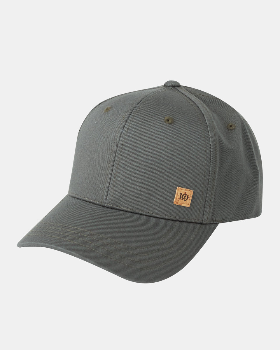 100% Organic Cotton Pre - curved Cork Icon Elevation Hat for Sunny Outdoor Days