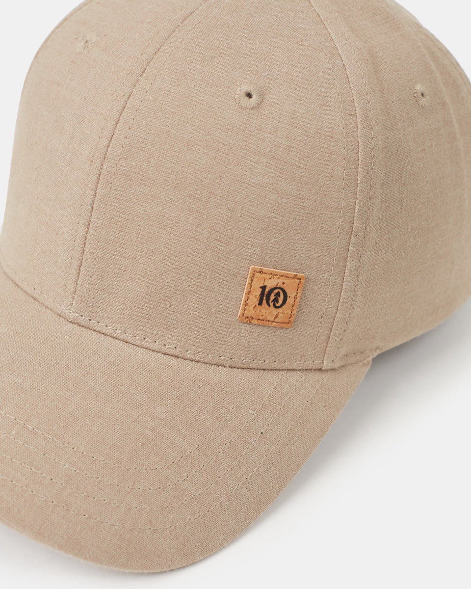 Cork Icon Durable Hemp Elevation Snapback Hat for Outdoor Adventures
