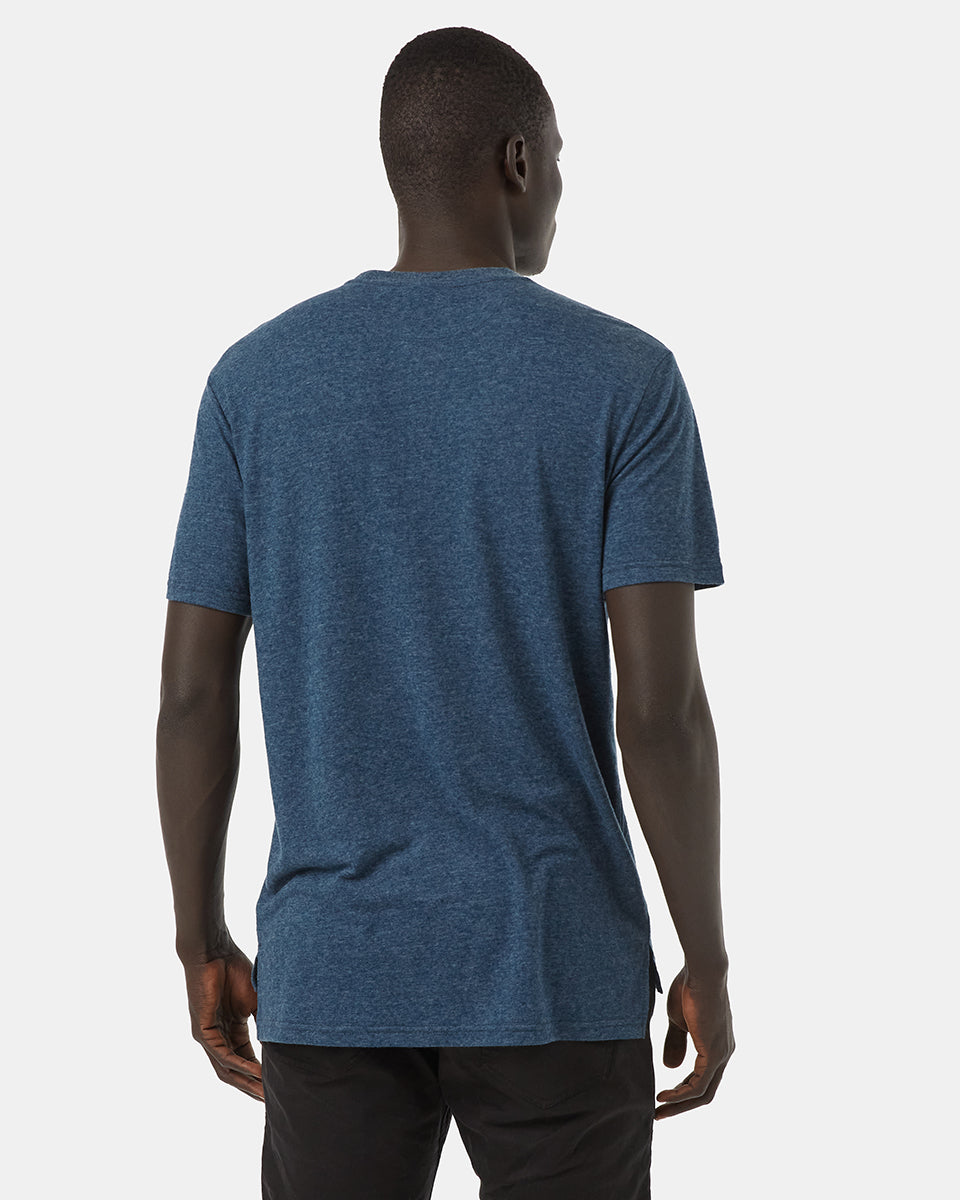 High - Quality Hemp Step Hem Casual T - Shirt for Outdoor Activities