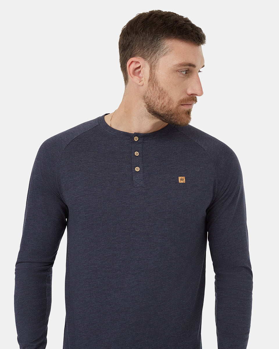 Baker Henley Long Sleeve Classic Lightweight Men's Shirt